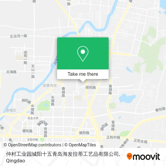 仲村工业园城阳十五青岛海发拉蒂工艺品有限公司 map