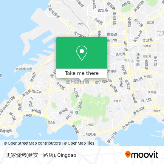史家烧烤(延安一路店) map