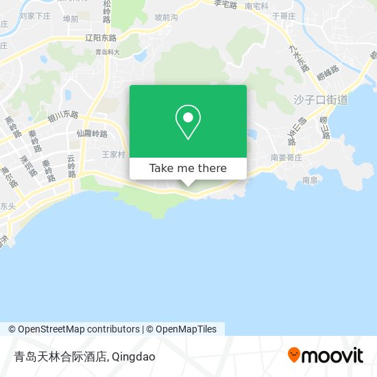 青岛天林合际酒店 map