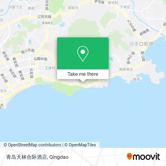 青岛天林合际酒店 map