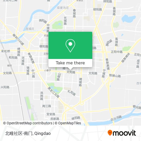 北疃社区-南门 map