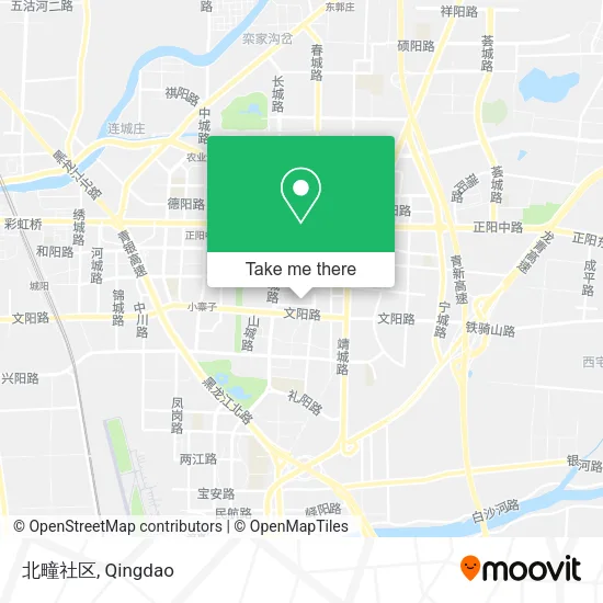 北疃社区 map