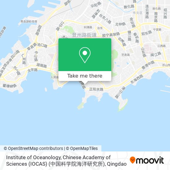 Institute of Oceanology, Chinese Academy of Sciences (IOCAS) (中国科学院海洋研究所) map