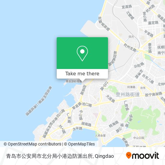 青岛市公安局市北分局小港边防派出所 map