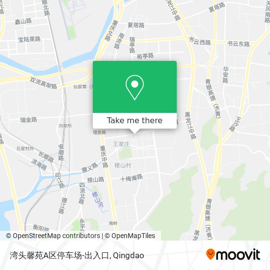 湾头馨苑A区停车场-出入口 map