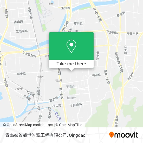 青岛御景盛世景观工程有限公司 map