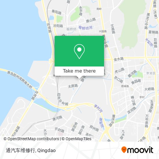 通汽车维修行 map