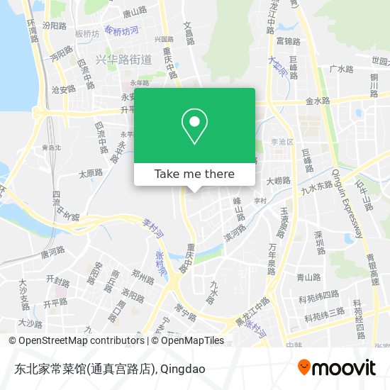 东北家常菜馆(通真宫路店) map