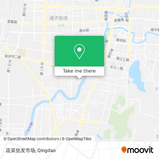 蔬菜批发市场 map