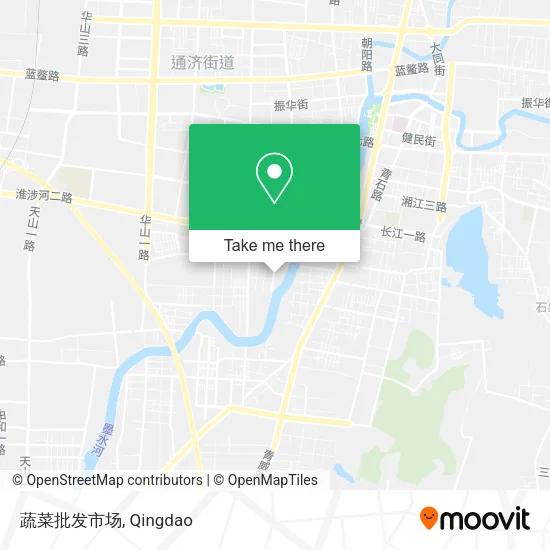 蔬菜批发市场 map