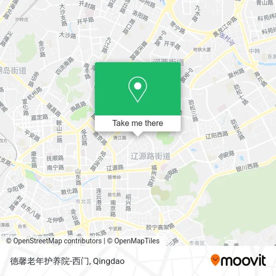 德馨老年护养院-西门 map
