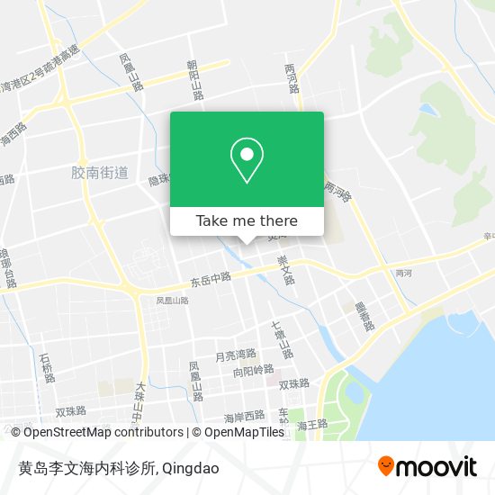 黄岛李文海内科诊所 map