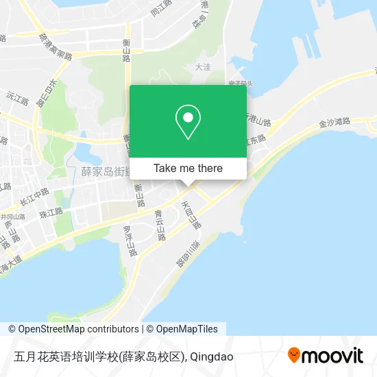 五月花英语培训学校(薛家岛校区) map