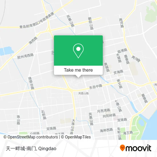天一畔城-南门 map