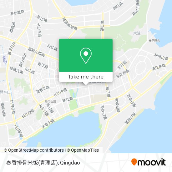 春香排骨米饭(青理店) map