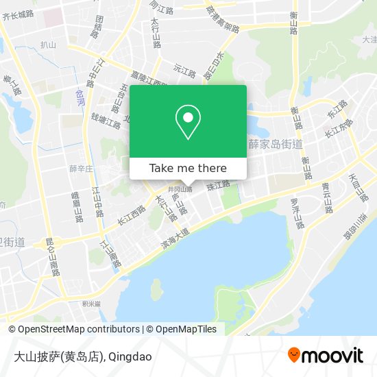 大山披萨(黄岛店) map