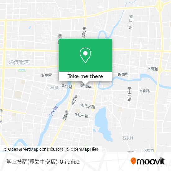 掌上披萨(即墨中交店) map