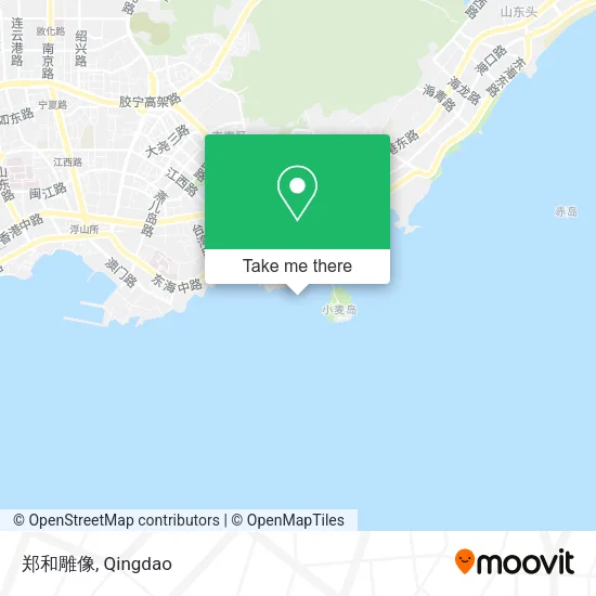 郑和雕像 map