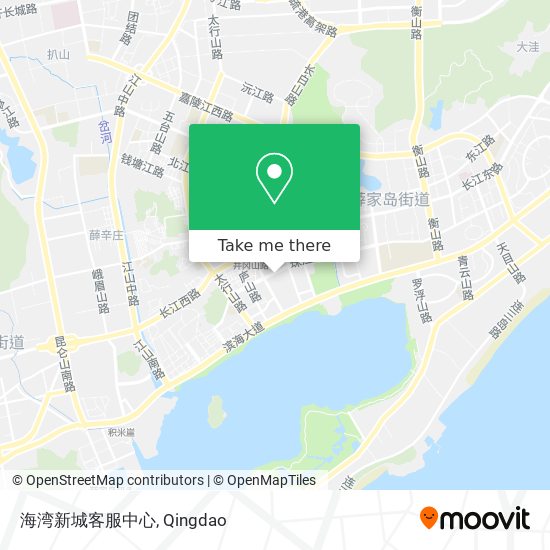 海湾新城客服中心 map