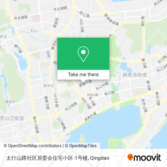 太行山路社区居委会住宅小区-1号楼 map