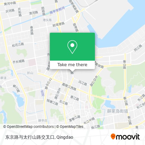 东京路与太行山路交叉口 map