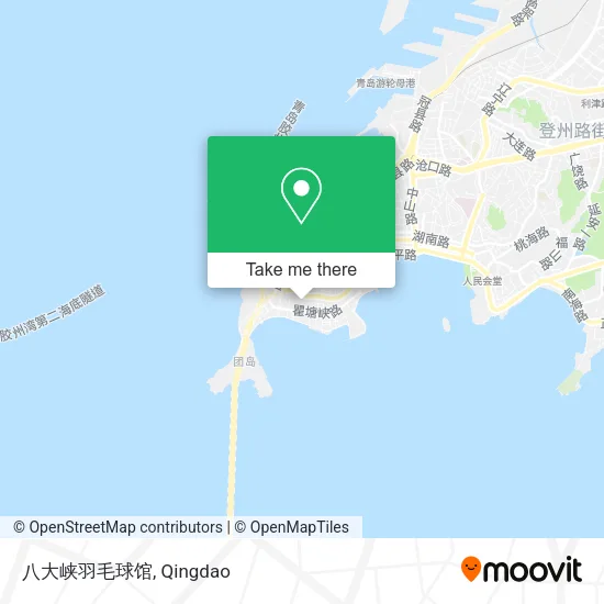 八大峡羽毛球馆 map