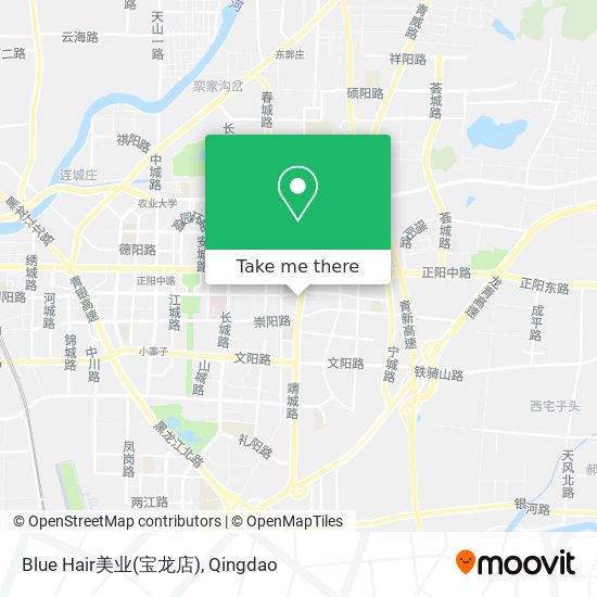 Blue Hair美业(宝龙店) map