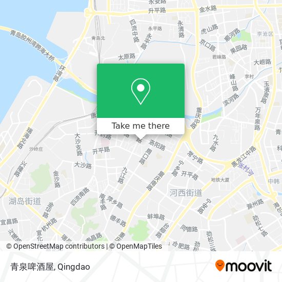 青泉啤酒屋 map