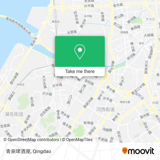青泉啤酒屋 map