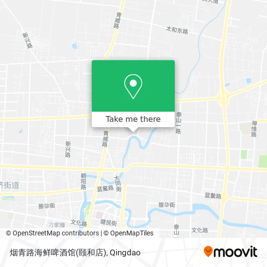 烟青路海鲜啤酒馆(颐和店) map