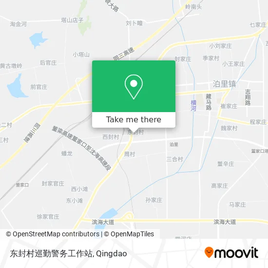 东封村巡勤警务工作站 map