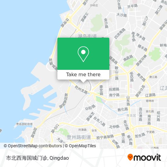 市北西海国城门诊 map