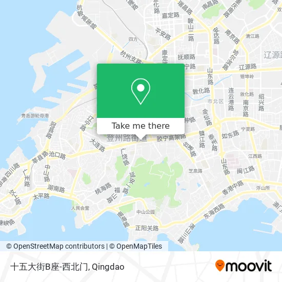 十五大街B座-西北门 map