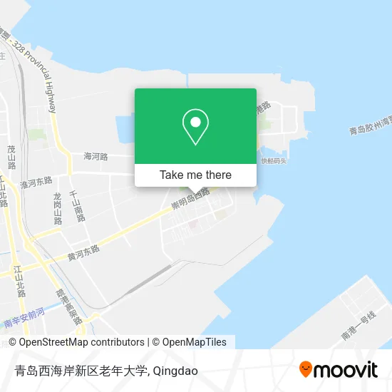 青岛西海岸新区老年大学 map