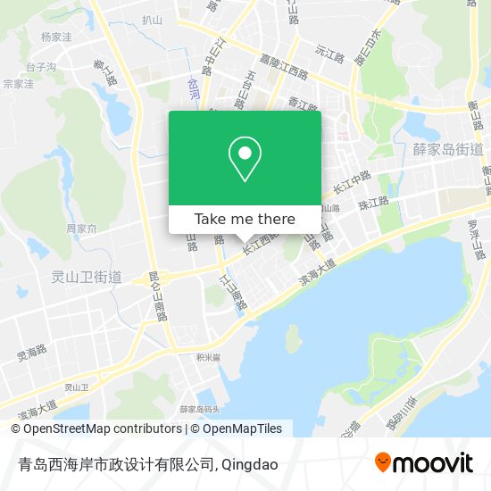 青岛西海岸市政设计有限公司 map