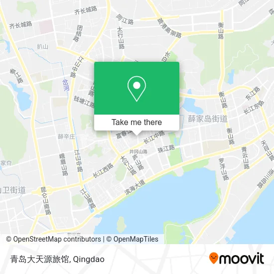 青岛大天源旅馆 map
