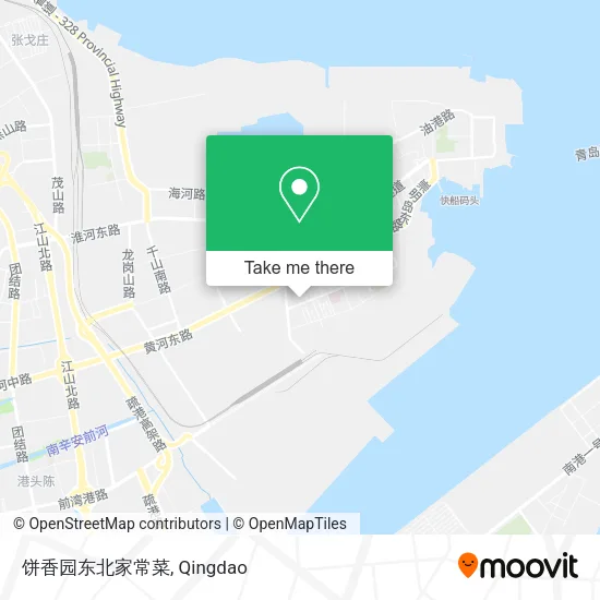 饼香园东北家常菜 map