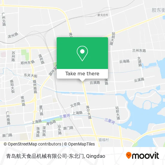 青岛航天食品机械有限公司-东北门 map
