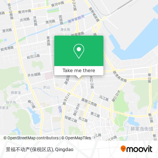 景福不动产(保税区店) map