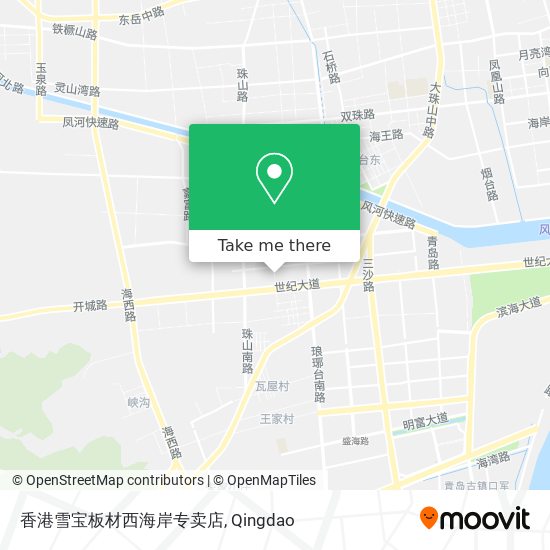 香港雪宝板材西海岸专卖店 map