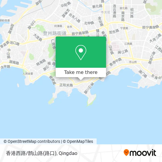 香港西路/鹊山路(路口) map