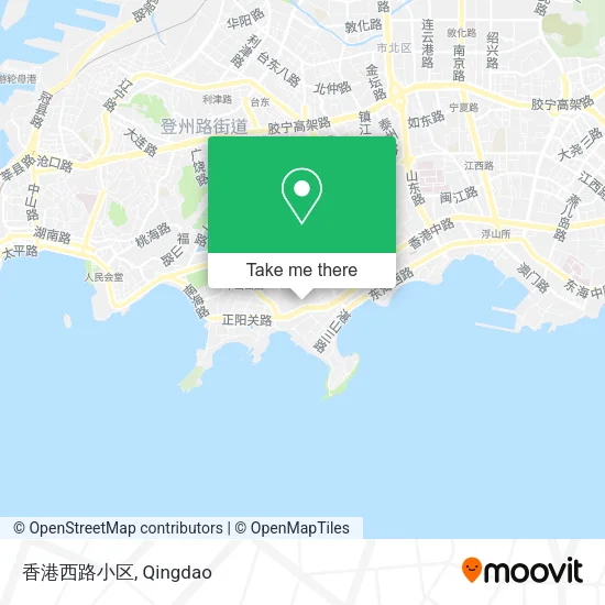 香港西路小区 map