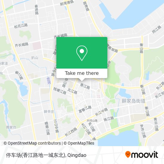 停车场(香江路地一城东北) map