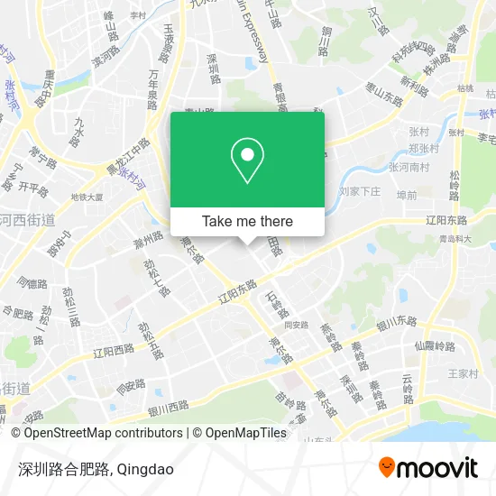 深圳路合肥路 map