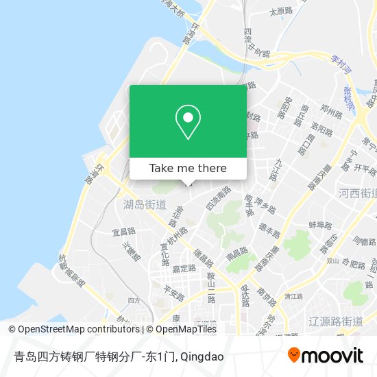 青岛四方铸钢厂特钢分厂-东1门 map