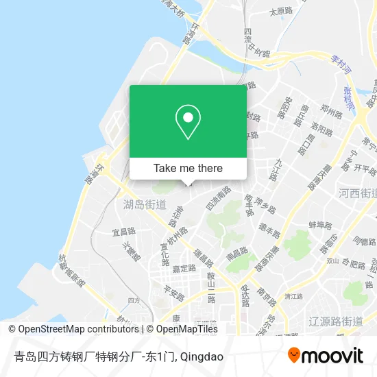青岛四方铸钢厂特钢分厂-东1门 map