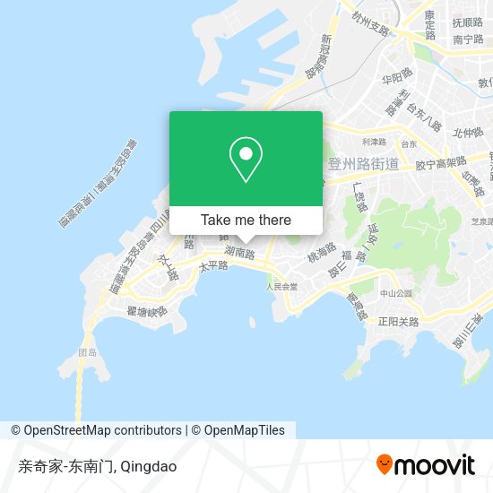 亲奇家-东南门 map