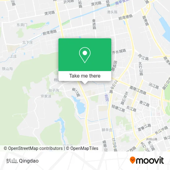扒山 map