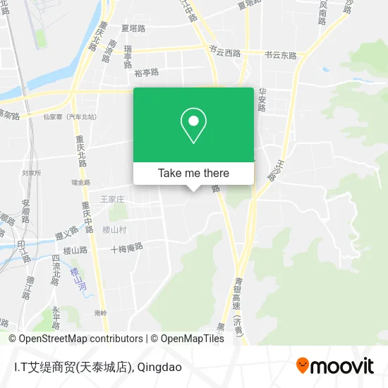 I.T艾缇商贸(天泰城店) map