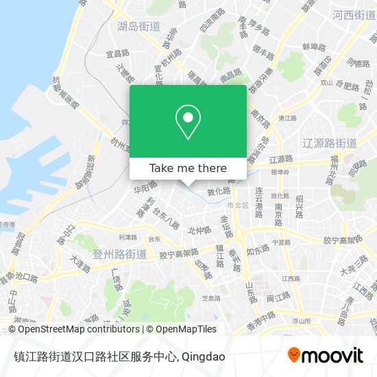 镇江路街道汉口路社区服务中心 map